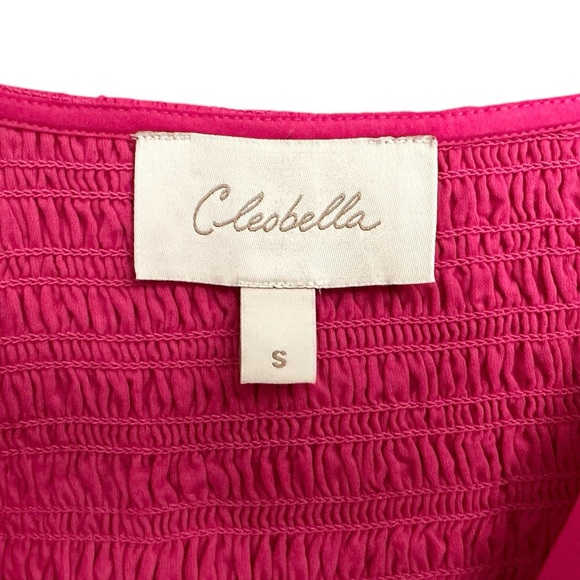 Cleobella Charaya Ankle Dress in Magenta - Picture 7 of 9